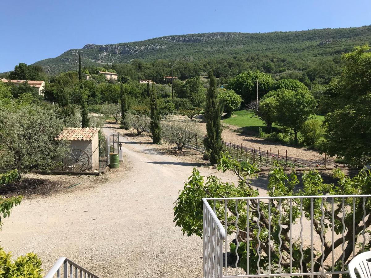 Chambre Une Fenetre Sur Le Ventoux La Clue Plaisians Exteriör bild