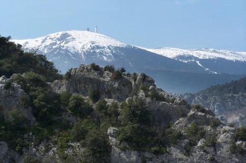 Chambre Une Fenetre Sur Le Ventoux La Clue Plaisians Exteriör bild
